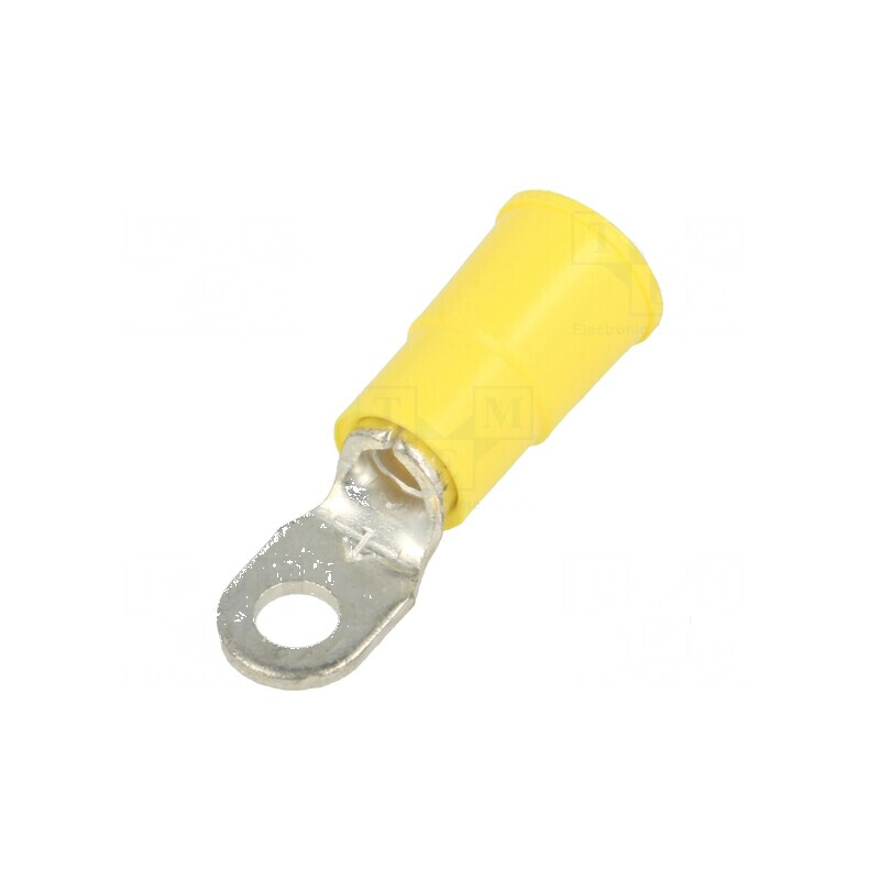 "Vârf Inelar M3,5 Ø 3,66mm Crimpat pe Cablu Izolată Cositorit - Conector Electric de Înaltă Calitate" | Electronic-mag.ro | Componente Electronice