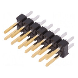 Conector BERGSTIK tată 14 pini drept pentru şiruri de pini | Electronic-mag.ro | Componente Electronice