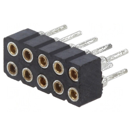 Conector şiruri pini soclu mamă 10 PIN 2mm THT 2x5 - Componente electronice de calitate superioară | Electronic-mag.ro | Componente Electronice