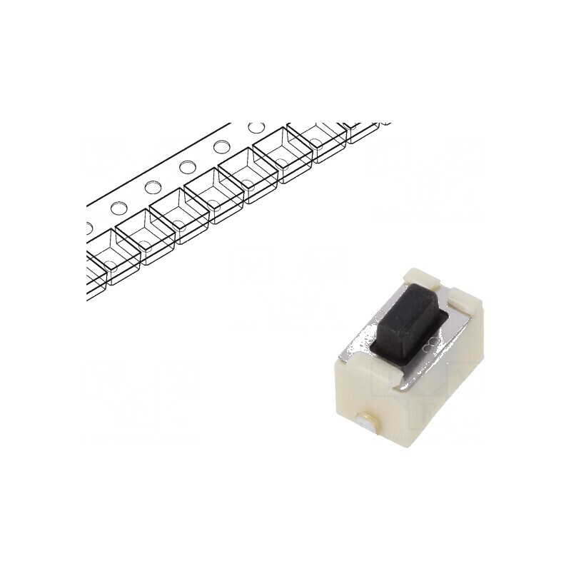 Microîntrerupător TACT SPST 0,05A 12VDC SMT 5mm EVQ5 - Comutator Compact pentru Aplicații Electrice | Electronic-mag.ro | Componente Electronice Microîntrerupător TACT SPST 0,05A 12VDC SMT 5mm EVQ5 - Comutator Compact pentru Aplicații Electrice | Electronic-mag.ro | Componente Electronice