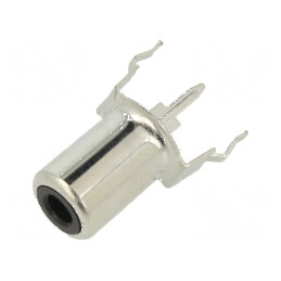 Conector RCA soclu mamă drept THT nichelat, negru - Accesoriu audio de înaltă calitate | Electronic-mag.ro | Componente Electronice