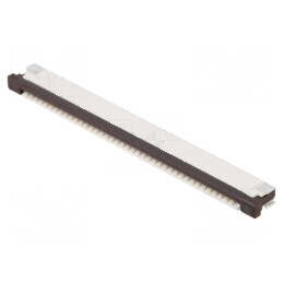 Conector FFC/FPC Orizontal 40 PIN ZIF SMT 50V 0.4A -25 până la 85°C | Electronic-mag.ro | Componente Electronice