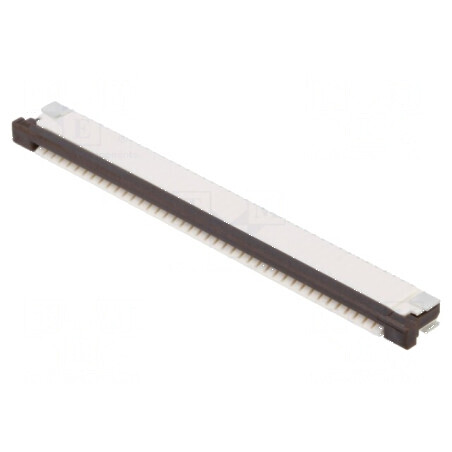 Conector FFC/FPC Orizontal 40 PIN ZIF SMT 50V 0.4A -25 până la 85°C | Electronic-mag.ro | Componente Electronice