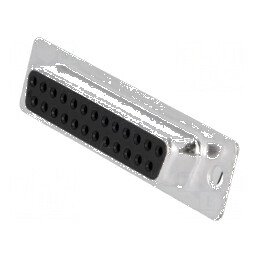 Conector D-Sub 25 PIN Mamă cu Cablu pentru Lipire, Placare Aurită | Electronic-mag.ro | Componente Electronice