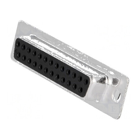 Conector D-Sub 25 PIN Mamă cu Cablu pentru Lipire, Placare Aurită | Electronic-mag.ro | Componente Electronice