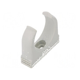 Suport de Fixare Polipropilenă Gri Deschis 57,3mm x 51mm | Electronic-mag.ro | Componente Electronice