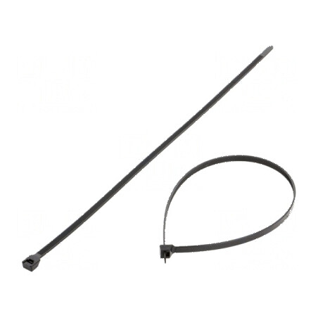 Colier de strângere din poliamidă neagră, 530mm x 8,9mm, 778N, L: 530mm, W: 8,9mm | Electronic-mag.ro | Componente Electronice