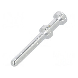 Pin tată 2,5mm Argintat 1mm² CEM/DEM HEE Crimpat 16A - Conector Electric Profesional | Electronic-mag.ro | Componente Electronice