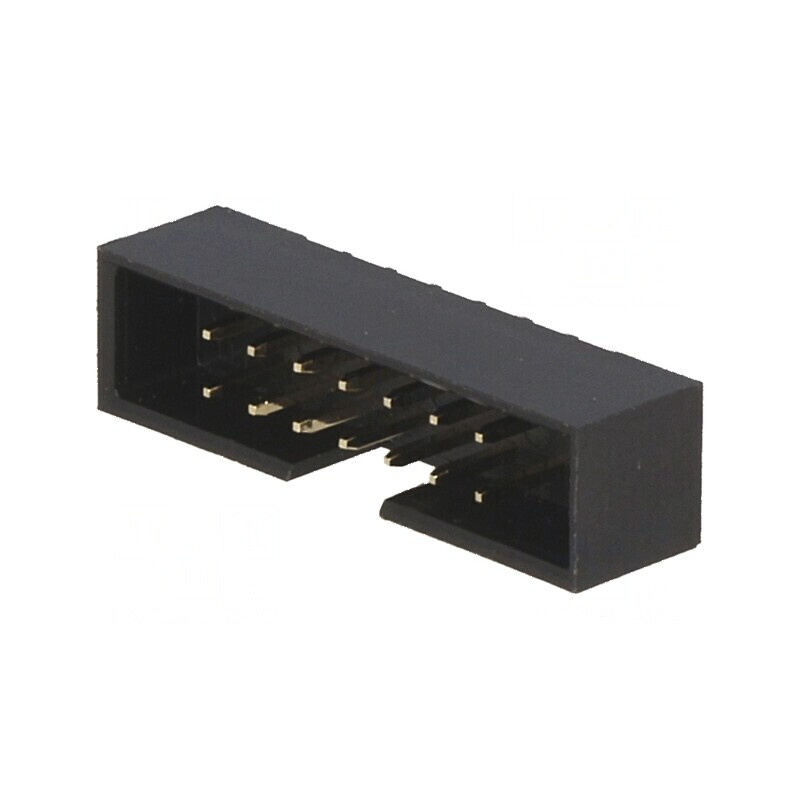 Conector IDC Soclu Tată 14 PIN Drept THT Aurit 2mm Negru | Electronic-mag.ro | Componente Electronice Conector IDC Soclu Tată 14 PIN Drept THT Aurit 2mm Negru | Electronic-mag.ro | Componente Electronice