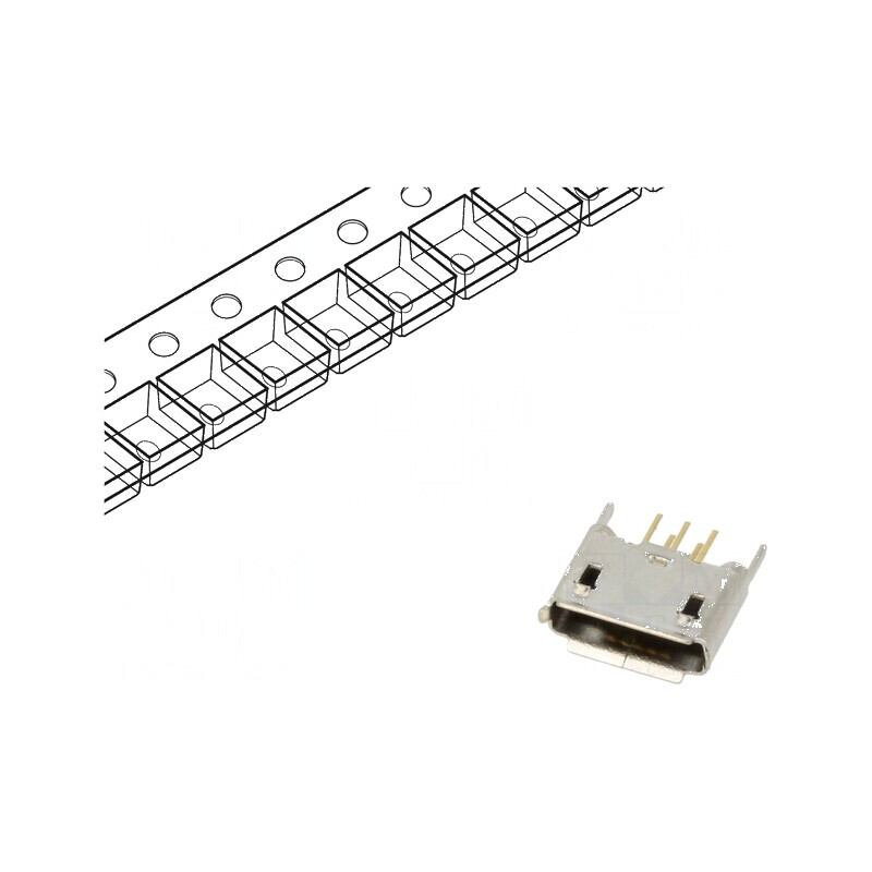 Conector USB AB Micro Soclu THT PIN 5 Drept USB 2.0 1,8A - Componentă Electronică de Înaltă Calitate | Electronic-mag.ro | Componente Electronice Conector USB AB Micro Soclu THT PIN 5 Drept USB 2.0 1,8A - Componentă Electronică de Înaltă Calitate | Electronic-mag.ro | Componente Electronice