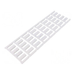 Markere Marcaj Gol 5,8-7,8mm Poliamidă 66 Albă pentru Temperaturi 50-120°C | Electronic-mag.ro | Componente Electronice