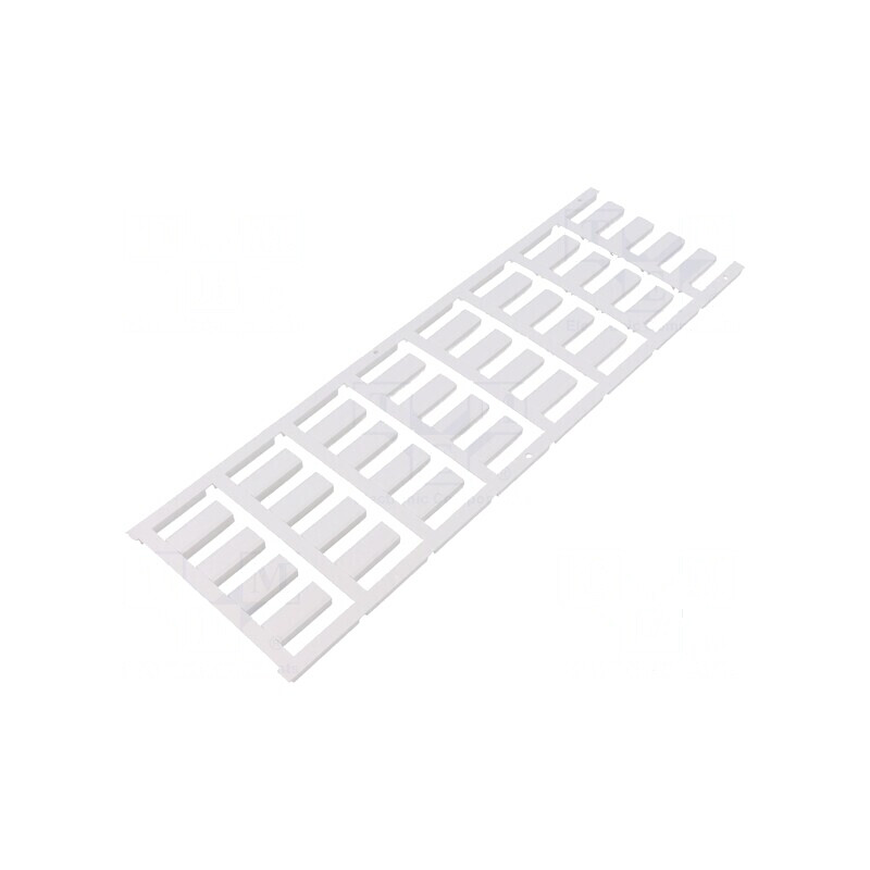 Markere Marcaj Gol 5,8-7,8mm Poliamidă 66 Albă pentru Temperaturi 50-120°C | Electronic-mag.ro | Componente Electronice