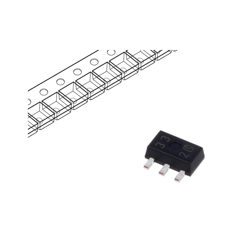 Stabilizator de Tensiune Liniar Nereglabil IC 3,3V 400mA | Electronic-mag.ro | Componente Electronice