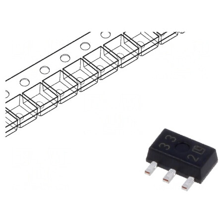 Stabilizator de Tensiune Liniar Nereglabil IC 3,3V 400mA | Electronic-mag.ro | Componente Electronice