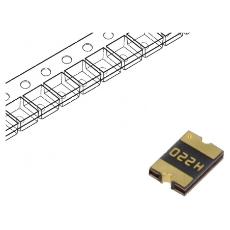 Siguranţă polimerică PTC 200mA 30VDC PCB SMT 4,6x3,2mm PFMF pentru protecţie circuit electric | Electronic-mag.ro | Componente Electronice