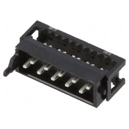 Micro-MaTch Mufă Tată IDC 10 Pin pentru Cablu Bandă 1,27mm | Electronic-mag.ro | Componente Electronice