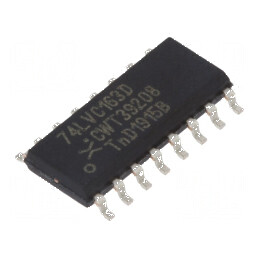 Contor Binar Digital 4bit IC CMOS TTL SMD SO16 cu Reset Sincron | Electronic-mag.ro | Componente Electronice