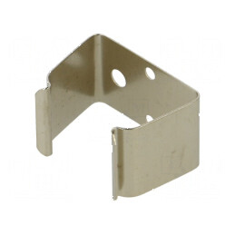Clips pentru baterii 6F22/6LR61 - 1 diblu, înșurubare | Electronic-mag.ro | Componente Electronice