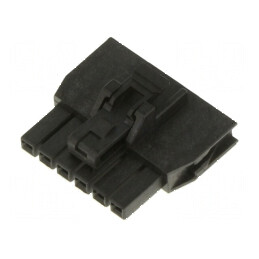 Conector cablu-placă Nano-Fit PIN 6, temperatură operare -40÷105°C, standard UL94V-0, mufă profesională | Electronic-mag.ro | Componente Electronice