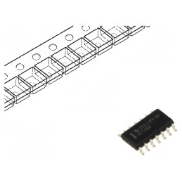 Circuit Integrat Digital XOR 4 IN 2 OUT SMD SO14 4,5-5,5VDC HCT | Electronic-mag.ro | Componente Electronice