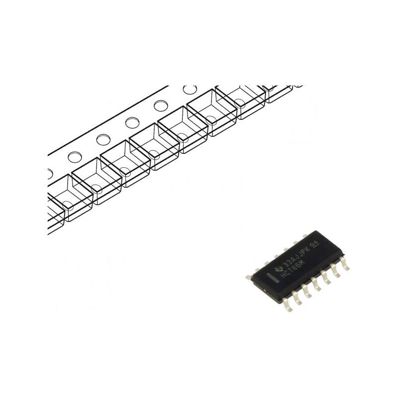 Circuit Integrat Digital XOR 4 IN 2 OUT SMD SO14 4,5-5,5VDC HCT | Electronic-mag.ro | Componente Electronice Circuit Integrat Digital XOR 4 IN 2 OUT SMD SO14 4,5-5,5VDC HCT | Electronic-mag.ro | Componente Electronice