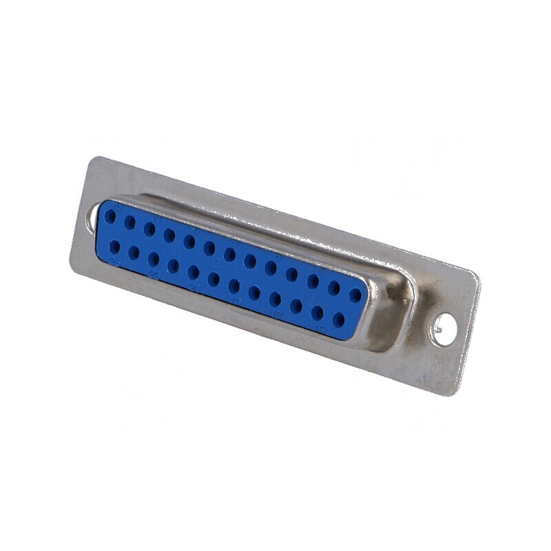 Conector D-Sub PIN 25 Soclu Mamă Drept THT 5A 15mΩ cu Placare Aurită | Electronic-mag.ro | Componente Electronice Conector D-Sub PIN 25 Soclu Mamă Drept THT 5A 15mΩ cu Placare Aurită | Electronic-mag.ro | Componente Electronice