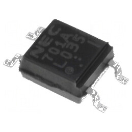 Optocuplor SMD cu 1 Canal, Ieșire Tranzistori, Izolație 3,75kV, Tensiune Colector-Emetator 70V | Electronic-mag.ro | Componente Electronice