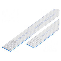 Bandă FFC Fire 1mm - 4 P Cablu cu Contacte pe Aceeași Parte | Electronic-mag.ro | Componente Electronice