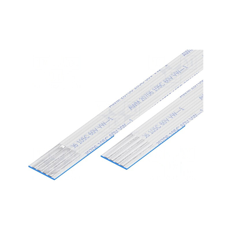 Bandă FFC Fire 1mm - 4 P Cablu cu Contacte pe Aceeași Parte | Electronic-mag.ro | Componente Electronice