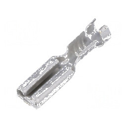 Terminal plat 2,8mm pentru cablu, mamă 0,5mm, compatibil cu 0,5÷1mm², crimpat | Electronic-mag.ro | Componente Electronice