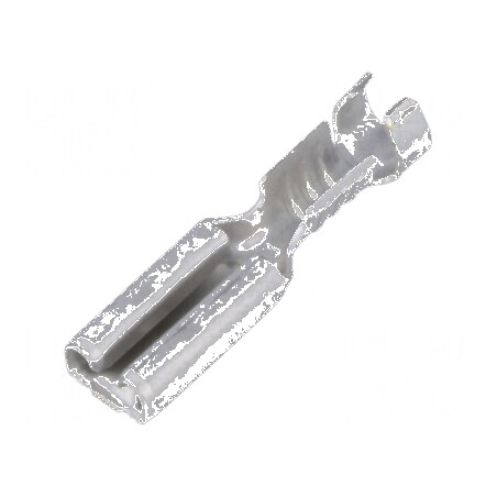 Terminal plat 2,8mm pentru cablu, mamă 0,5mm, compatibil cu 0,5÷1mm², crimpat | Electronic-mag.ro | Componente Electronice