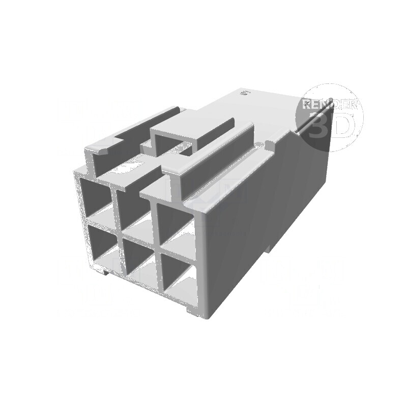 Conector AMP UNIVERSAL POWER 3,96mm - Cablu Placă Mufă Tată | Electronic-mag.ro | Componente Electronice