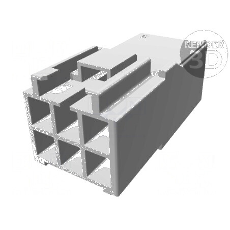 Conector AMP UNIVERSAL POWER 3,96mm - Cablu Placă Mufă Tată | Electronic-mag.ro | Componente Electronice