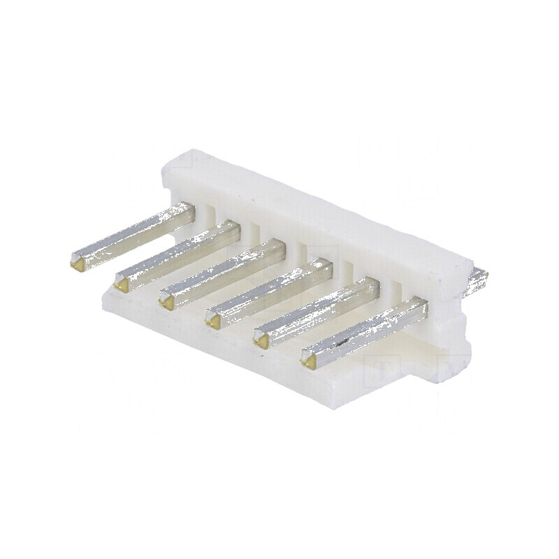 Conector cablu-placă soclu tată MTA-156 3,96mm 6 PIN THT - Componentă electronică de interfață | Electronic-mag.ro | Componente Electronice