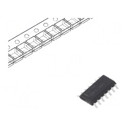 Circuit Integrat Digital NAND, 4 Canale, 2 Intrări, SMD SO14, Tensiune 4,5÷5,5VDC, Temperatură -40÷85°C, ACT | Electronic-mag.ro | Componente Electronice