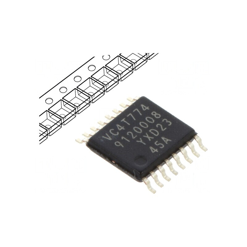 Circuit Integrat Digital CMOS 800mVDC-3,6VDC SMD TSSOP16, Interval Temperatură -40÷125°C, Model AVC | Electronic-mag.ro | Componente Electronice Circuit Integrat Digital CMOS 800mVDC-3,6VDC SMD TSSOP16, Interval Temperatură -40÷125°C, Model AVC | Electronic-mag.ro | Componente Electronice