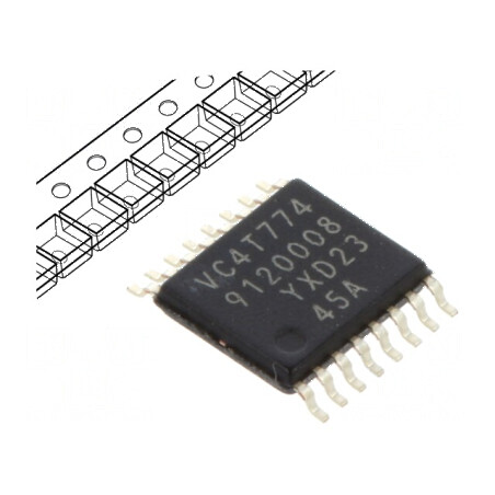 Circuit Integrat Digital CMOS 800mVDC-3,6VDC SMD TSSOP16, Interval Temperatură -40÷125°C, Model AVC | Electronic-mag.ro | Componente Electronice