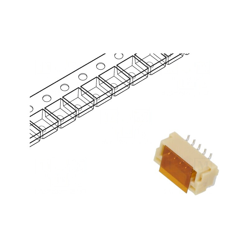 Conector cablu-placă soclu tată GH 1,25mm PIN 5 SMT 50V 1A - Componentă electronică de înaltă calitate | Electronic-mag.ro | Componente Electronice Conector cablu-placă soclu tată GH 1,25mm PIN 5 SMT 50V 1A - Componentă electronică de înaltă calitate | Electronic-mag.ro | Componente Electronice