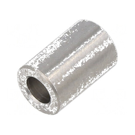Manșon distanțier cilindric din oțel inoxidabil, 2mm, Diametru exterior 6mm | Electronic-mag.ro | Componente Electronice