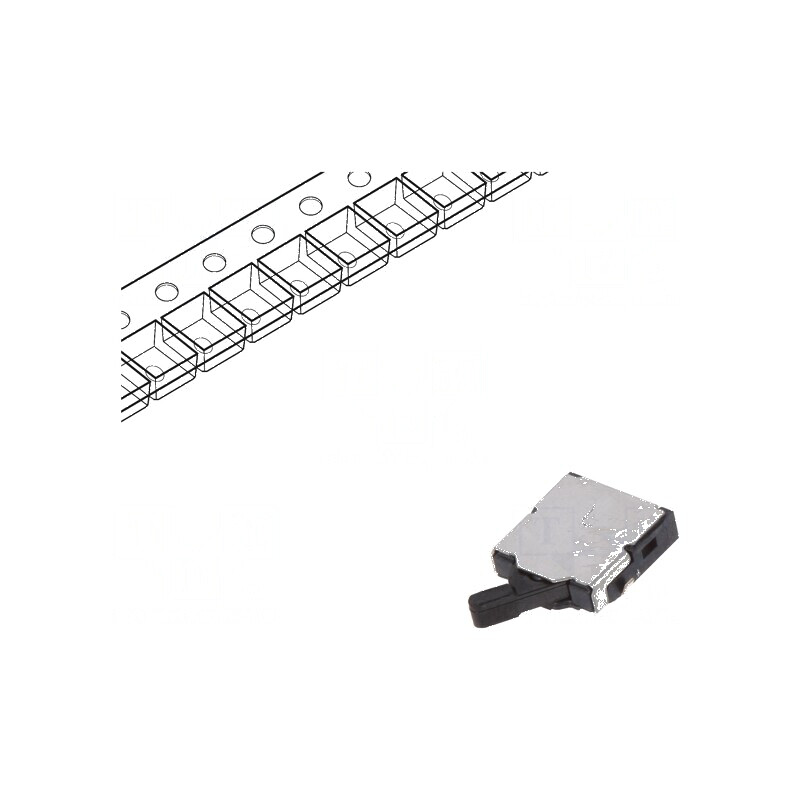 Comutator cu senzor Poz 2 SPST 0,01A/5VDC pentru PCB, rezistență termică 500mΩ | Electronic-mag.ro | Componente Electronice