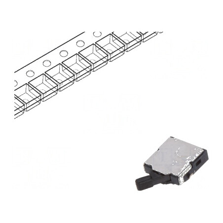 Comutator cu senzor Poz 2 SPST 0,01A/5VDC pentru PCB, rezistență termică 500mΩ | Electronic-mag.ro | Componente Electronice