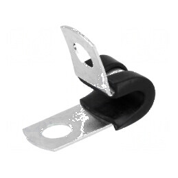 Clipsuri Øbuclă din oțel, diametru 4,8mm, lățime 12,7mm, orificiu montaj 6,7mm | Electronic-mag.ro | Componente Electronice