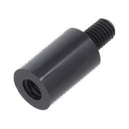 Piuliță Distanțieră Filetată Cilindrică din Poliamidă M5, 15mm - Accesoriu pentru Montaj Profesional | Electronic-mag.ro | Componente Electronice