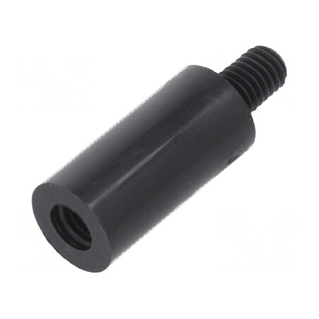 Piuliță Distanțieră Filetată Cilindrică din Poliamidă M5 cu Lungimea de 20mm | Electronic-mag.ro | Componente Electronice