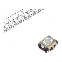 Microîntrerupător TACT SPST Pozitie 2 SMT 2,4N 1,7mm EVPAA - Comutator Compact pentru Aplicații Electronice | Electronic-mag.ro | Componente Electronice