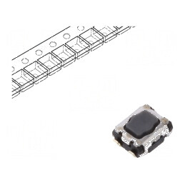 Microîntrerupător TACT SPST Pozitie 2 SMT 2,9x3,5x1,4mm Fără 5N | Electronic-mag.ro | Componente Electronice