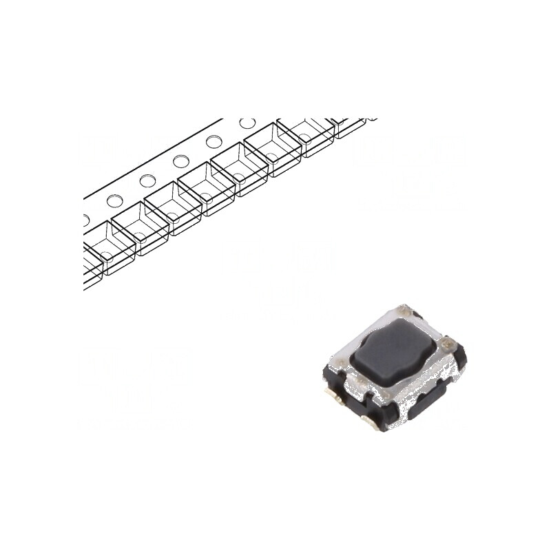 Microîntrerupător TACT SPST Pozitie 2 SMT 2,9x3,5x1,4mm Fără 5N | Electronic-mag.ro | Componente Electronice Microîntrerupător TACT SPST Pozitie 2 SMT 2,9x3,5x1,4mm Fără 5N | Electronic-mag.ro | Componente Electronice