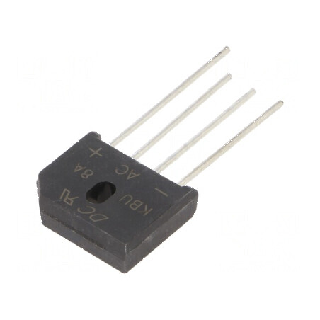 Punte Redresoare Monofazată Urmax 50V, 8A, 175A Ifsm - Plată | Electronic-mag.ro | Componente Electronice