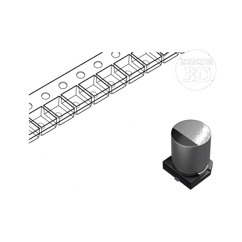 Condensator Hibrid SMD 56uF 25VDC ESR 50mΩ ±20% Temperaturi -55÷135°C | Electronic-mag.ro | Componente Electronice Condensator Hibrid SMD 56uF 25VDC ESR 50mΩ ±20% Temperaturi -55÷135°C | Electronic-mag.ro | Componente Electronice