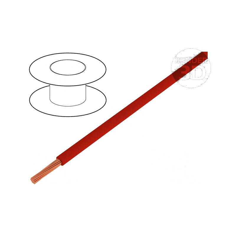 Cablu H07V-K cu Litaj de 1,5mm², PVC Roșu, 450V/750V, 500m, Clasa 5 | Electronic-mag.ro | Componente Electronice Cablu H07V-K cu Litaj de 1,5mm², PVC Roșu, 450V/750V, 500m, Clasa 5 | Electronic-mag.ro | Componente Electronice